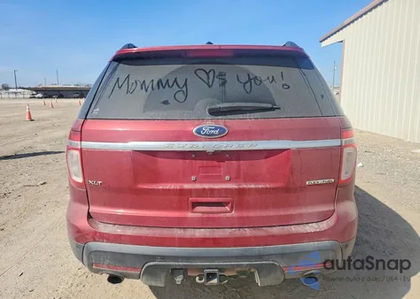 2013 Ford Explorer Xlt z USA, uszkodzony, nr VIN 1FM5K7D87DGA98879